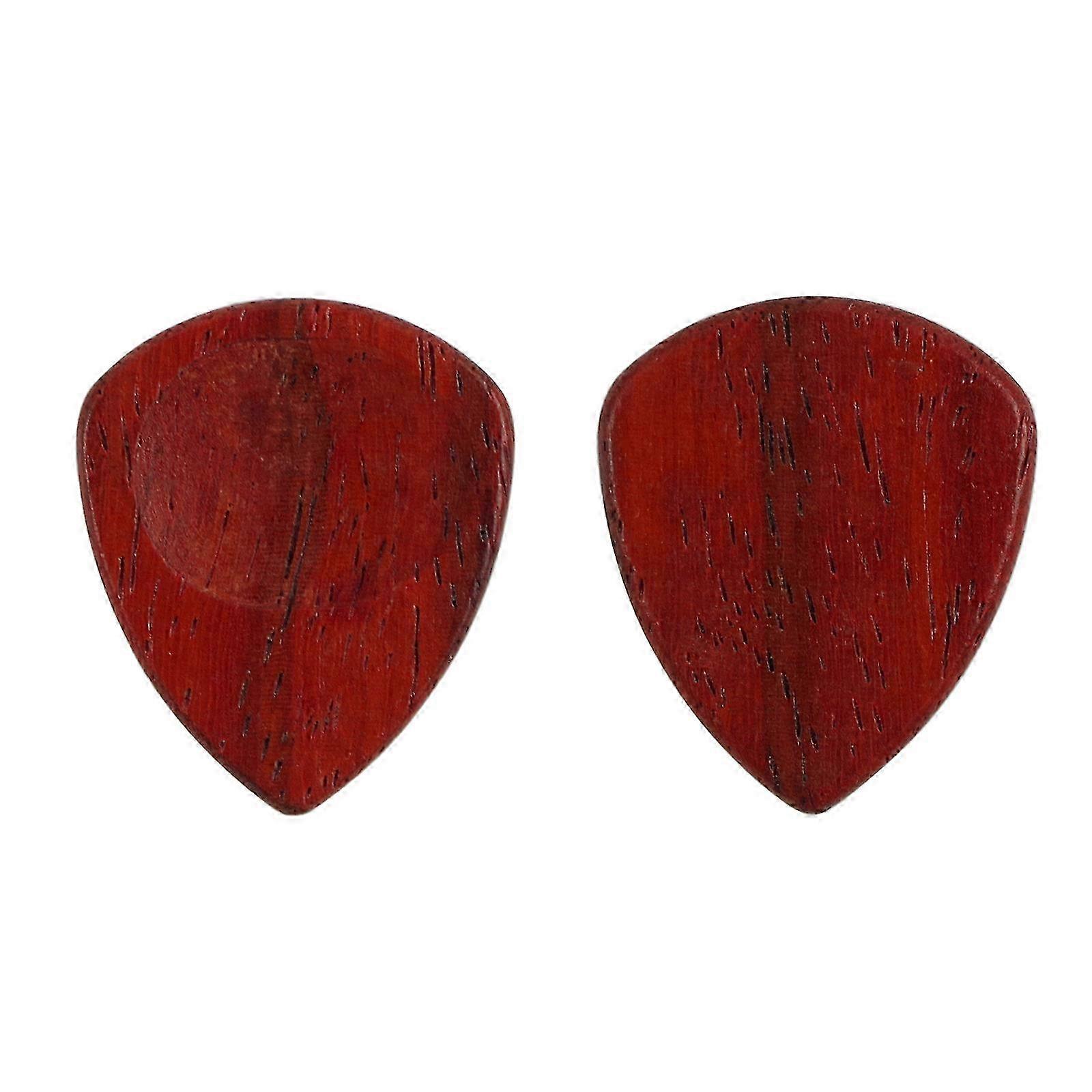 Natural Grain Triangular Guitar Pick