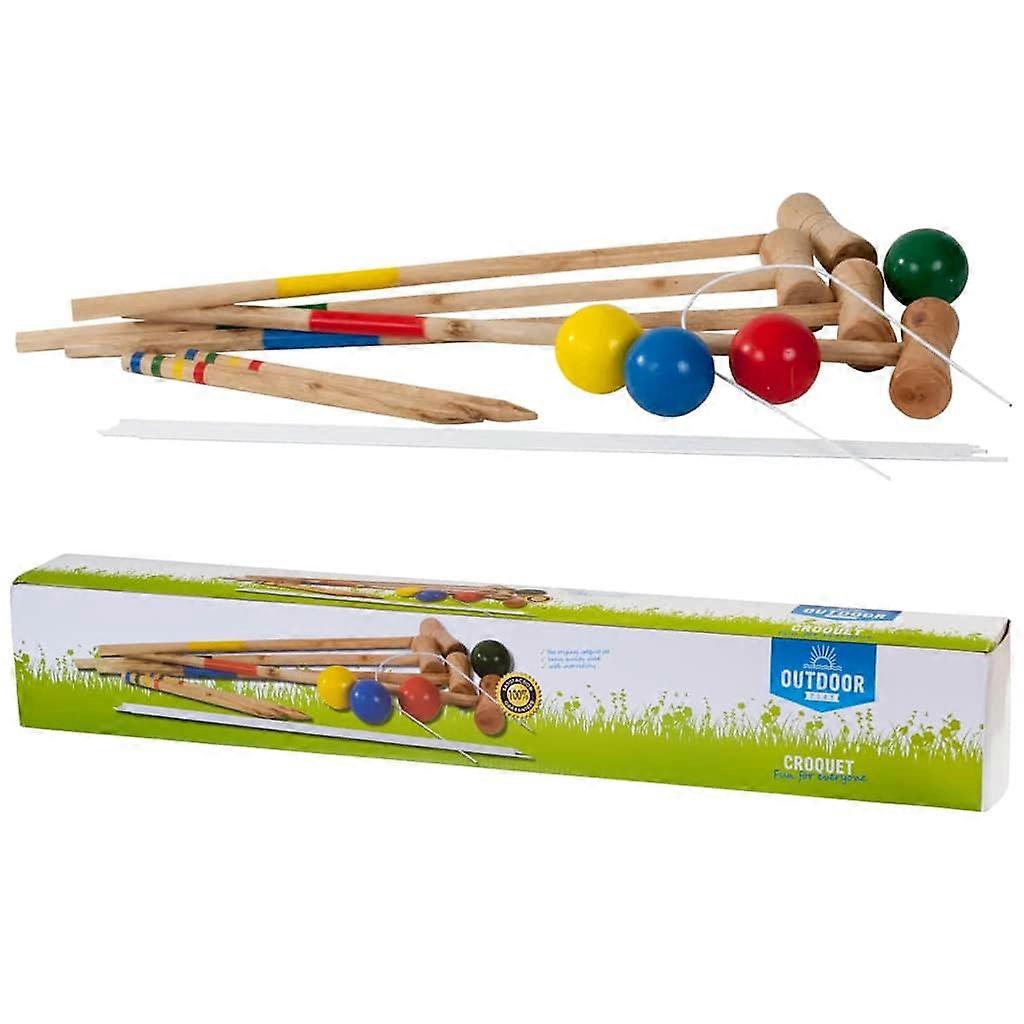 OUTDOOR PLAY Croquetset
