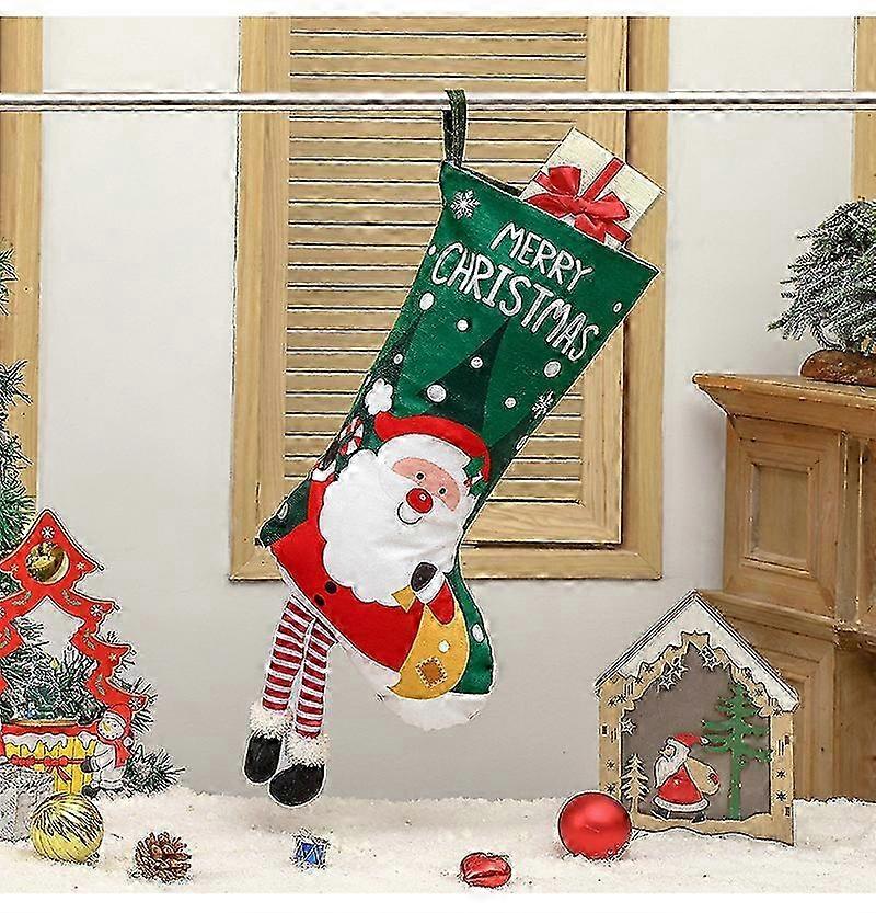 4 Pcs Decorative Stocking Socks