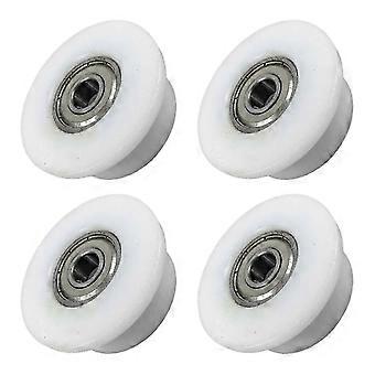 4x Bearing Wheel Trainer Gear Attachments for Rowing Machine Fitness Workout JU
