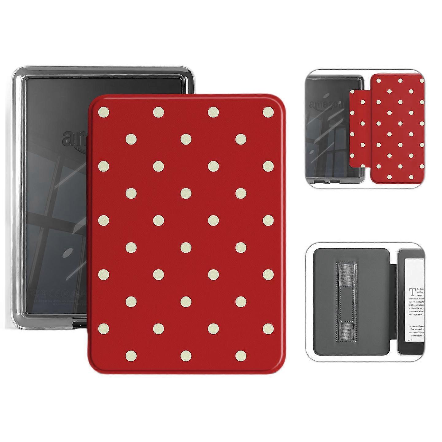 Protective E-Reader Case for Kindle Colorsoft 7-Inch (Red Spots)