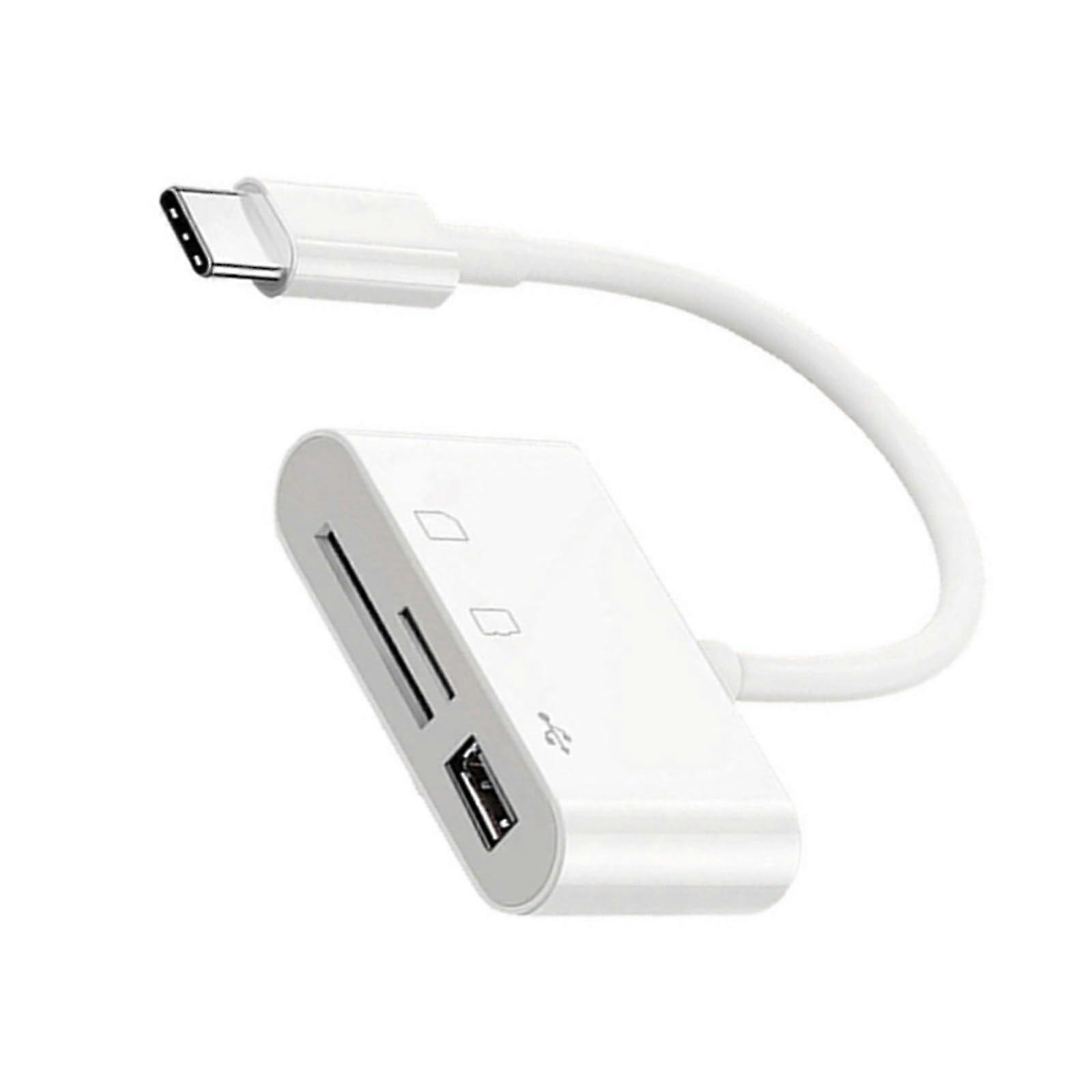 USB C Card Reader Adapter Fast Data Transfer