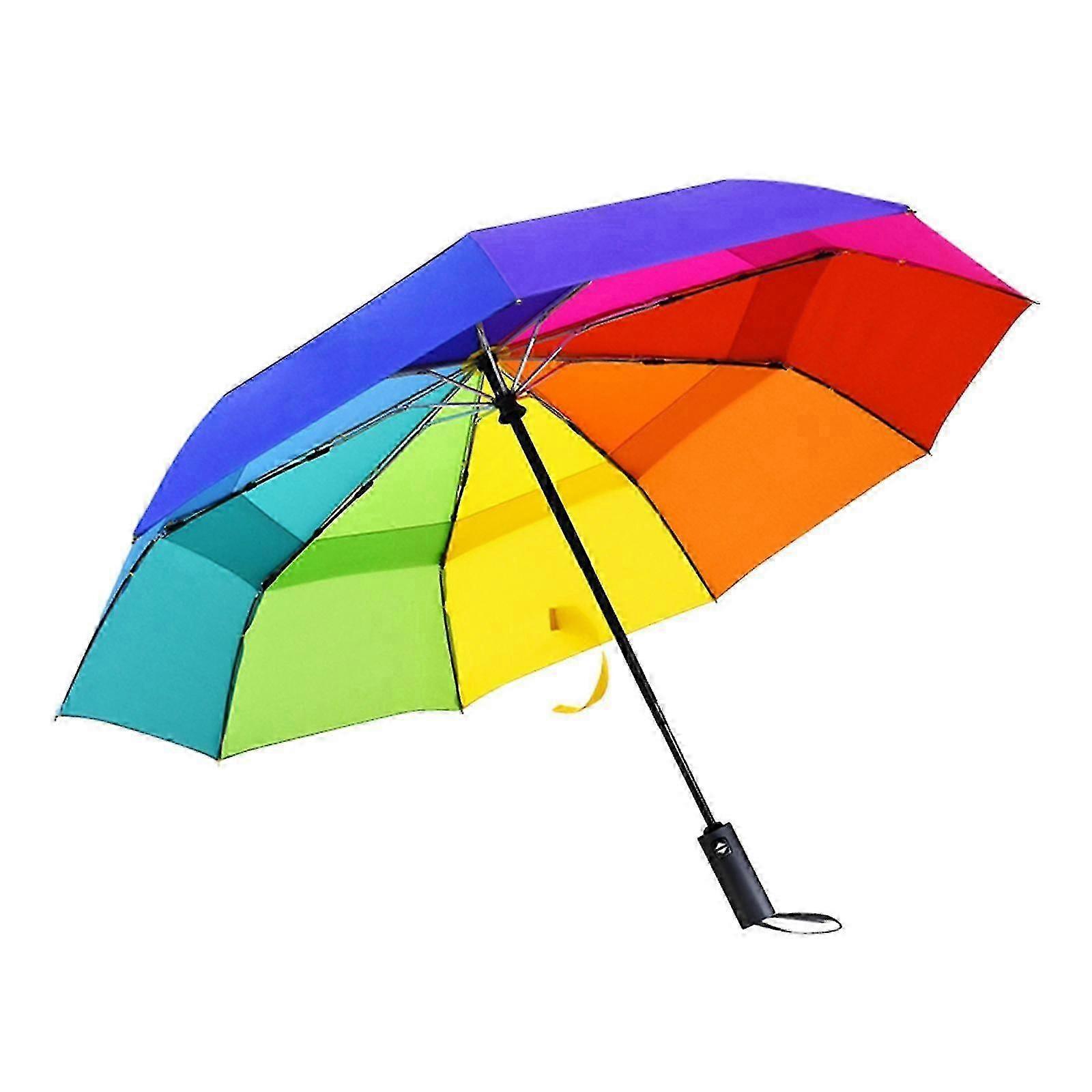 Heavy Duty Double-Vent Automatic Rain Umbrella