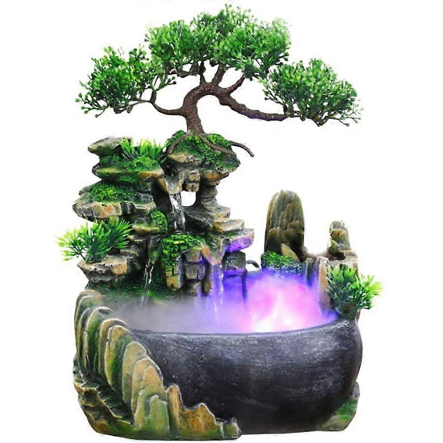 Decorative Simulated Landscape Tabletop Fountain