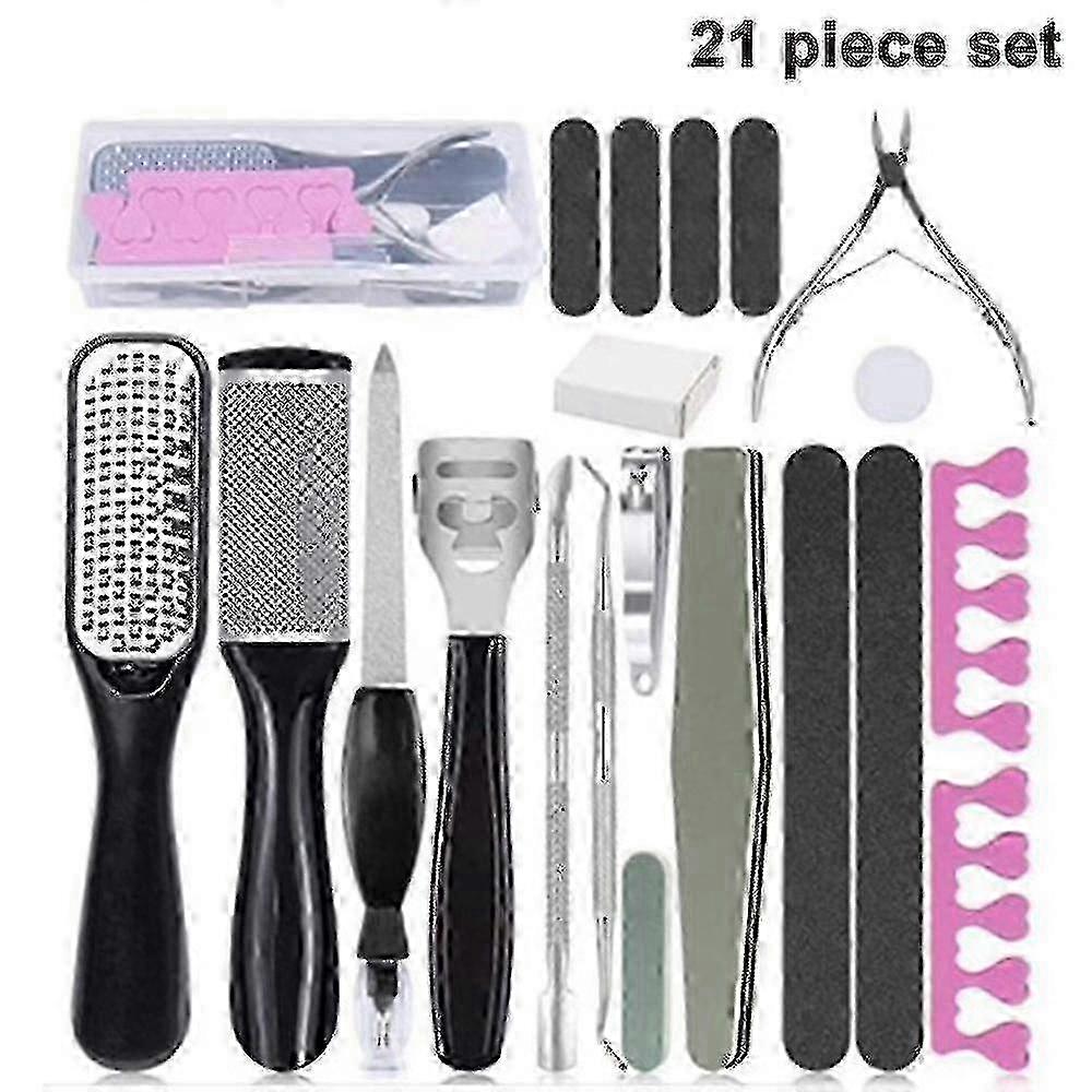21-Piece Stainless Steel Foot Kit