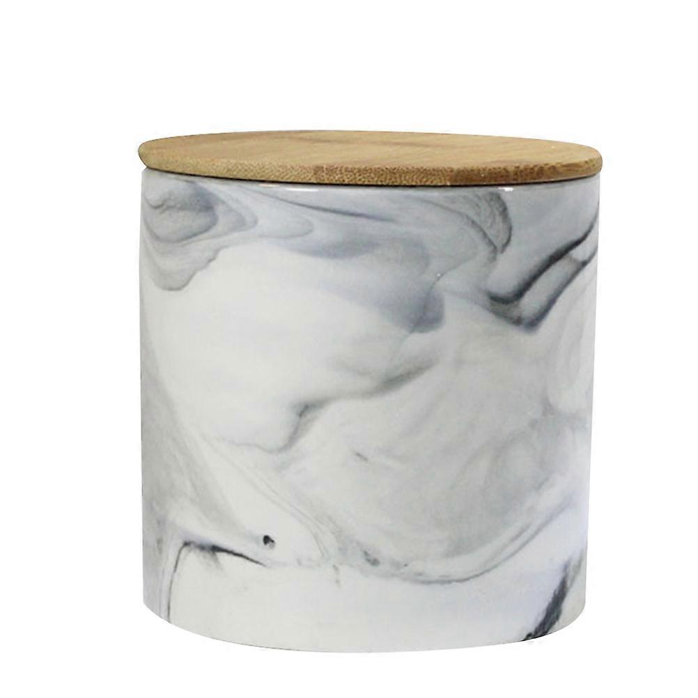 Sealed Canisters Marble Pattern Grain Canister for Storage 3Pcs