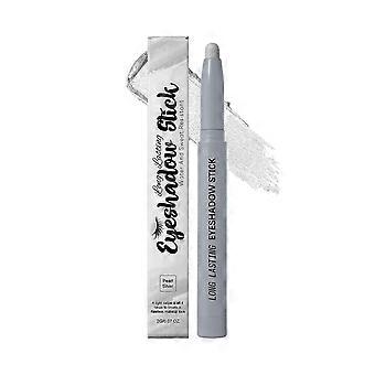 2 Pack Long-Lasting Pearl Silver Eyeshadow Stick, Smooth Creamy Shimmer Makeup with Mineral Oil and Mica for Everyday and Date Looks