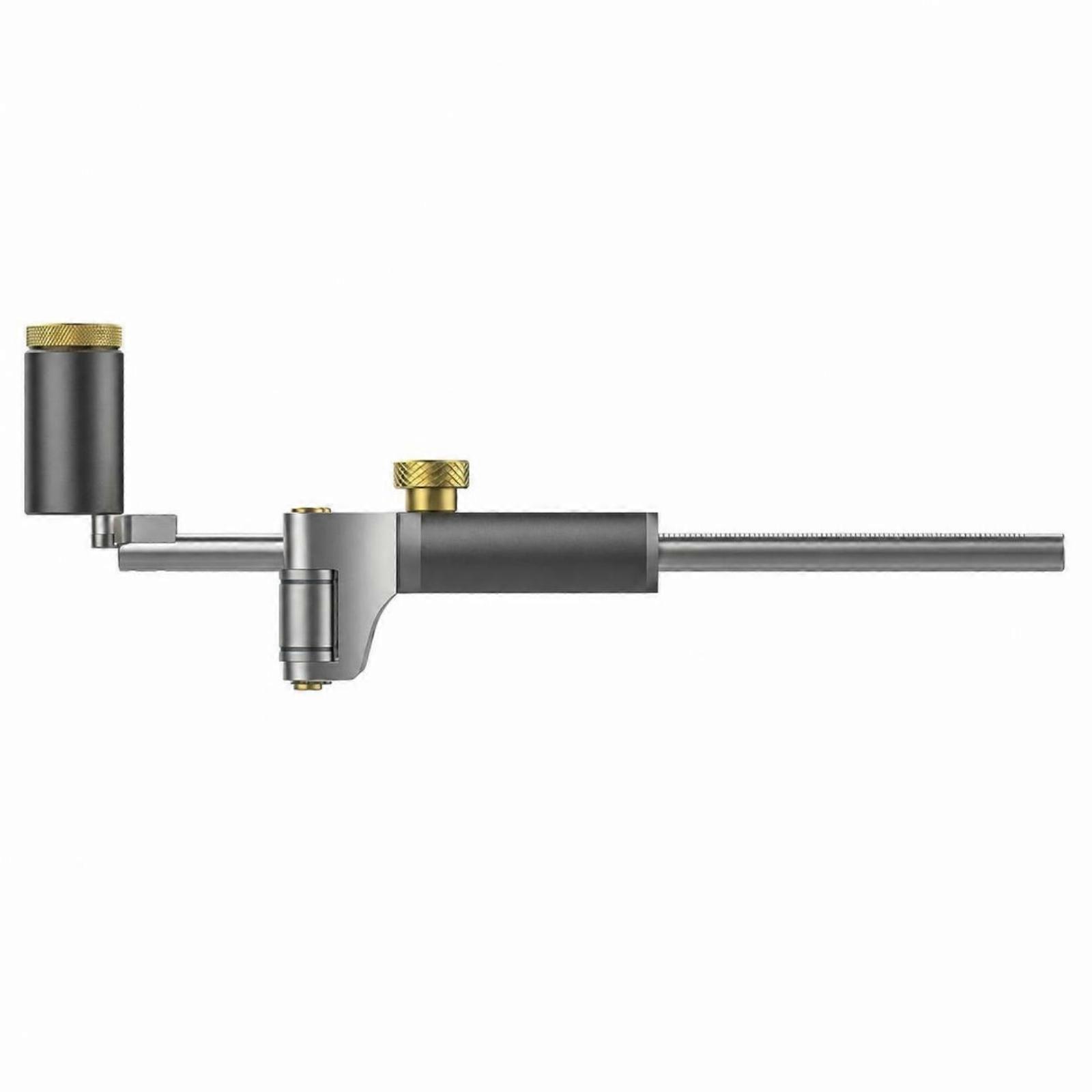Wheel Marking Gauge Precision Marking Tool with Adjustable Guide Rod Lightweight