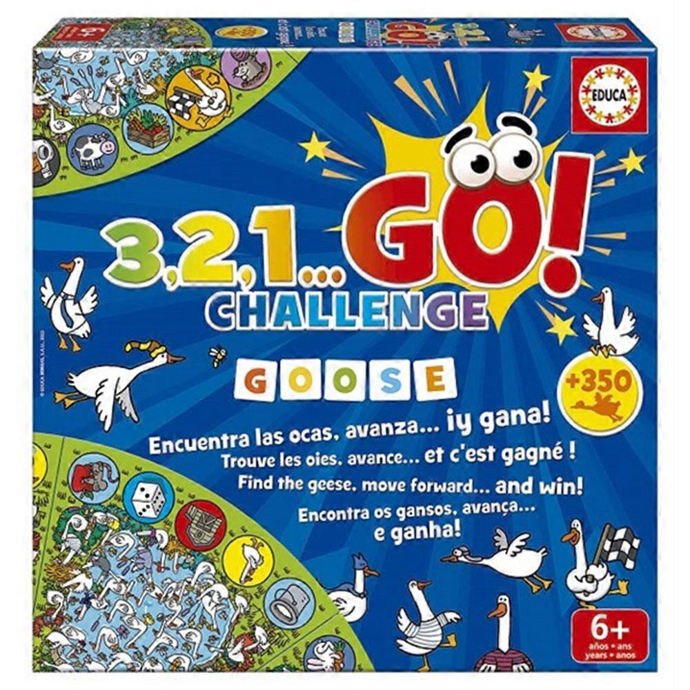 Educa 3,2,1 Go Challenge Game - Goose