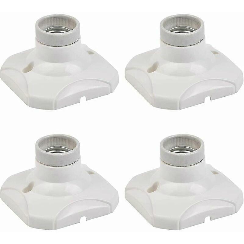 Ceramic E27 Lamp Holder, Durable, Compact, Versatile Home Decor