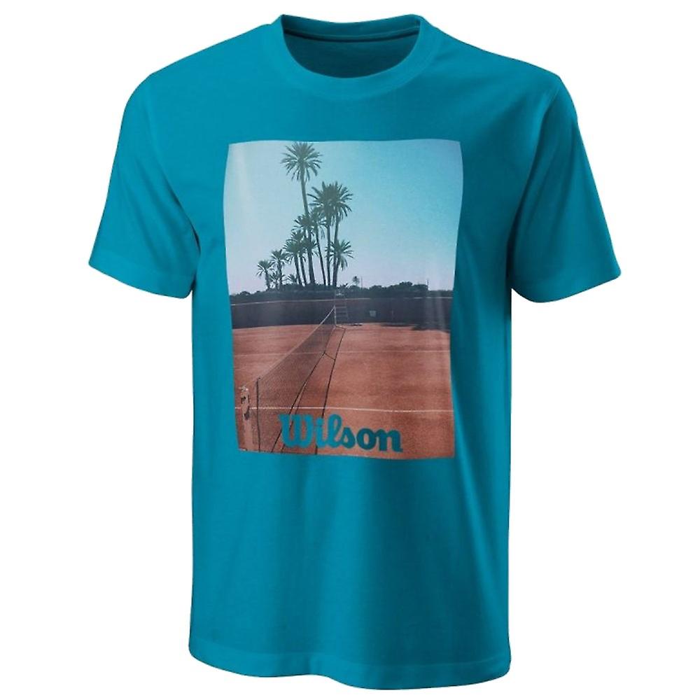 Wilson Scenic Tech Tee WRA790203 universal all year men t-shirt