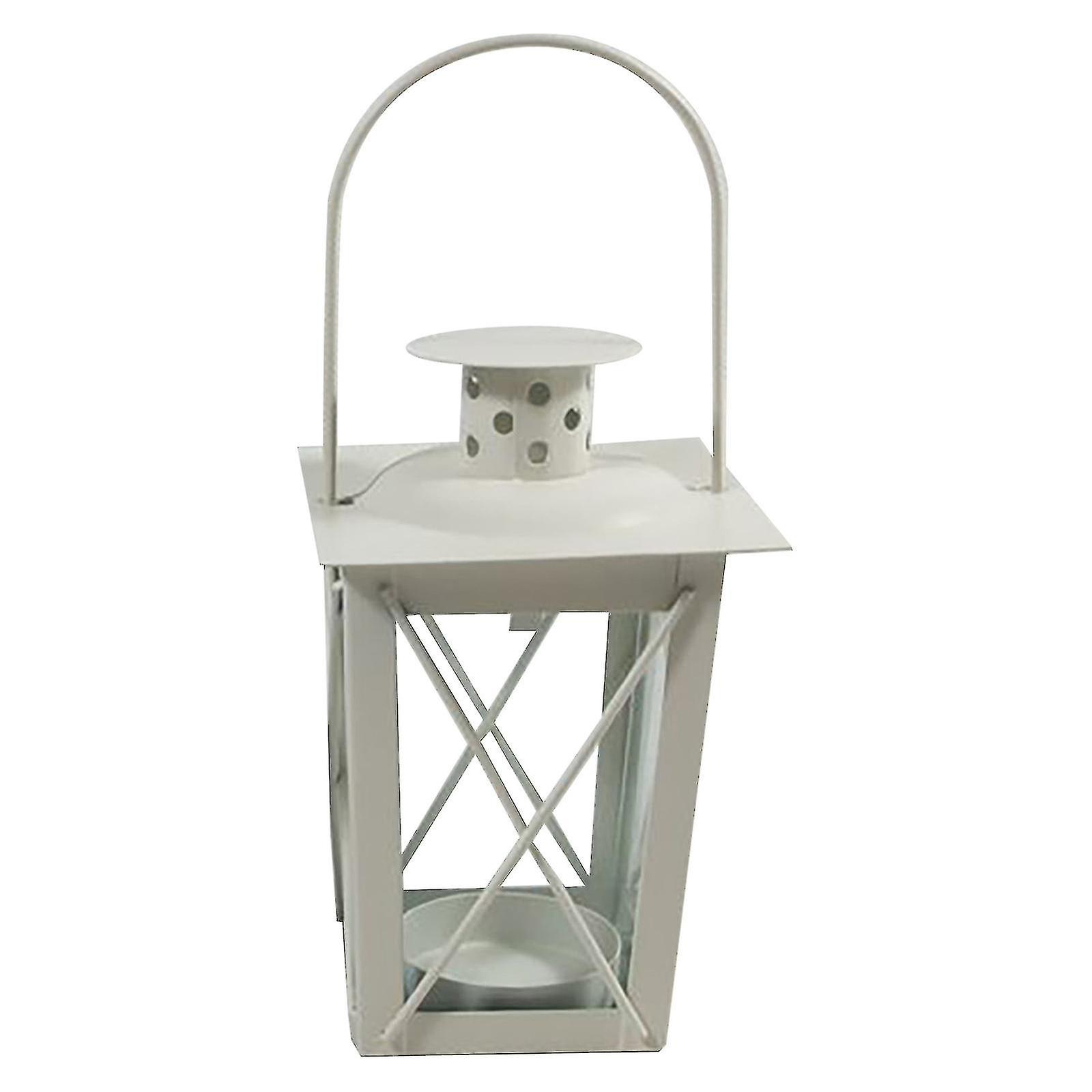 Hollow Holder Tealight Candlestick Hanging Lantern Vintage Retro Lante