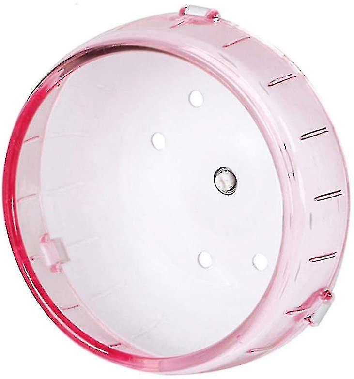 Roda de Hamster Silencioso de 4,7 Polegadas, Brinquedos hamster (rosa)