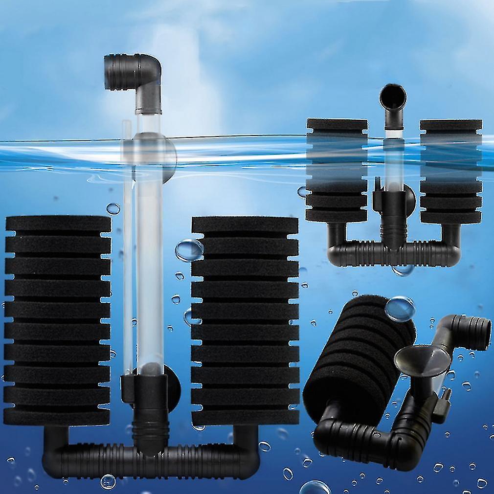 New Practical Aquarium Biochemical Sponge Filter Fish Shrimp Tank Air Pump
