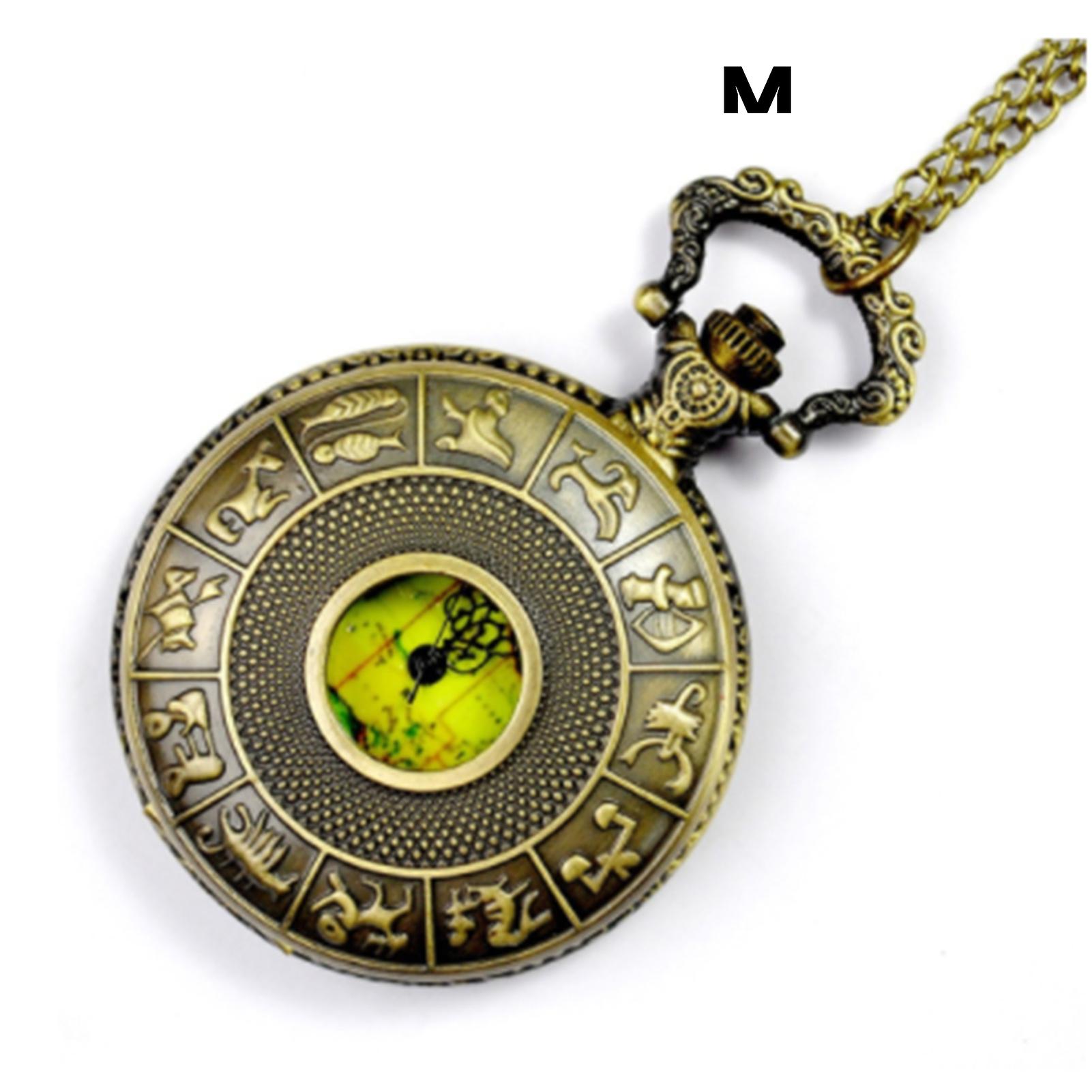 Vintage Pocket Watch With Chain Metal Hollow Carving Pattern Pendant Bow Watch Gift For Man Business New
