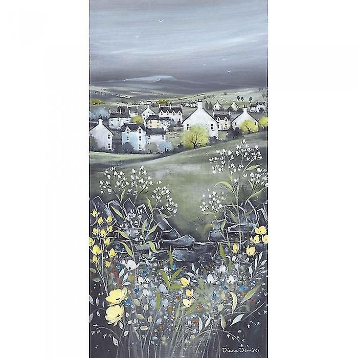 Diane Demirci Chalkboard Hills II Print