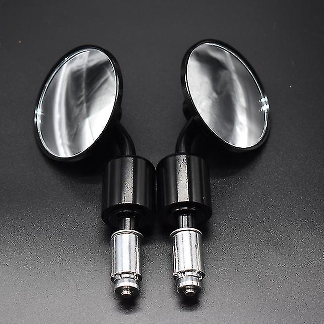 1 P 7/8" Cycle View Round Bar Bar End View S Bike Side Car Accessories