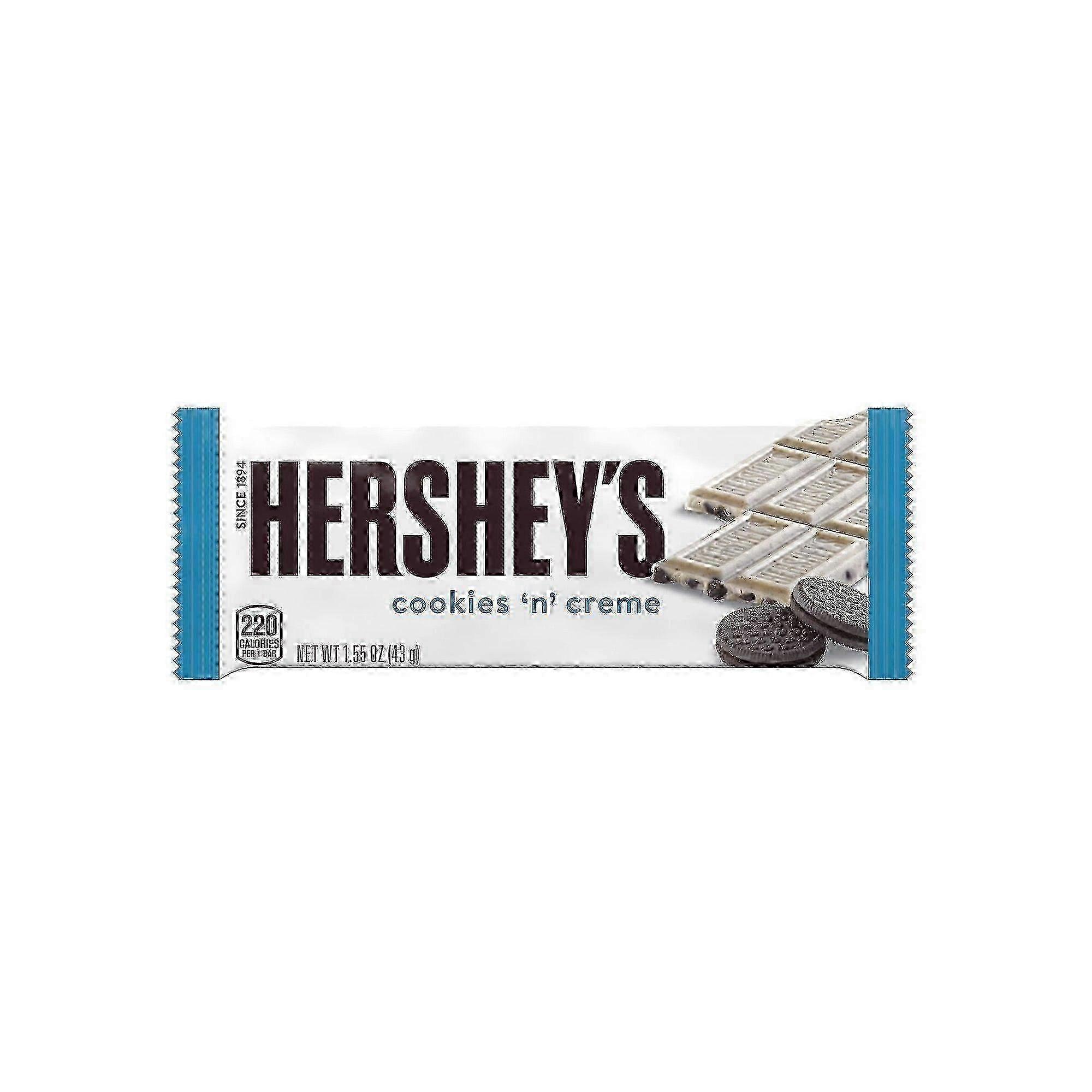 Hershey's Cookies 'n' Creme Candy Bar, 1.55 Oz