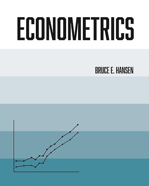 Econometrics by Bruce Hansen Hardback Book