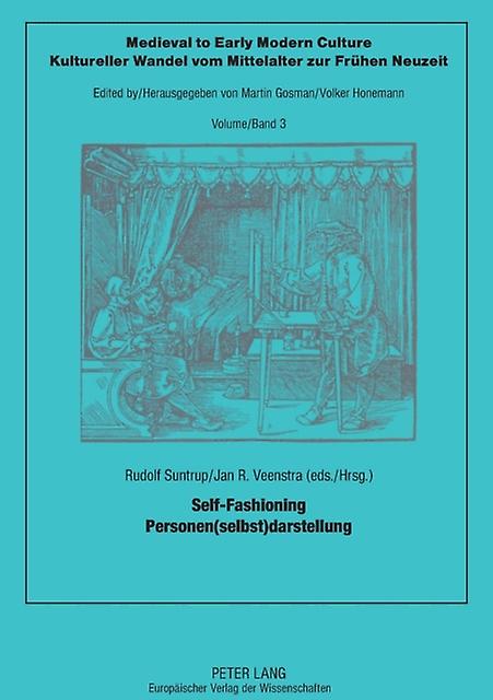 Selffashioning Personenselbstdarstellung Paperback Book