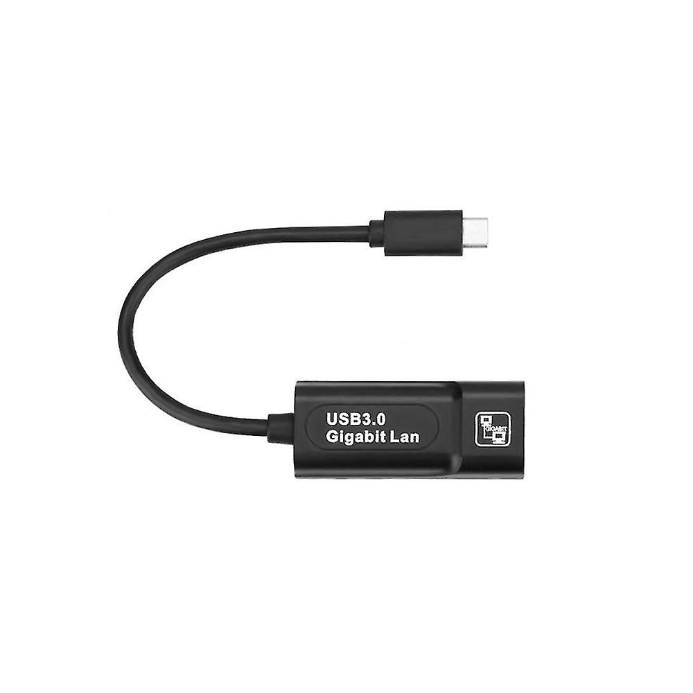 Typc C 3.0 Rj45 10/100/1000 Mbps Lan Ethernet Adapter Network Card To Rj45 Lan Ethernet Adapter For