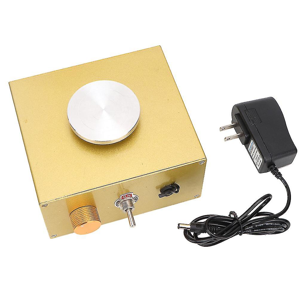 6.5Cm Turntable Mini Pottery Wheel Ceramic Machine Diy Clay Art Tool Us Plug 100-240v