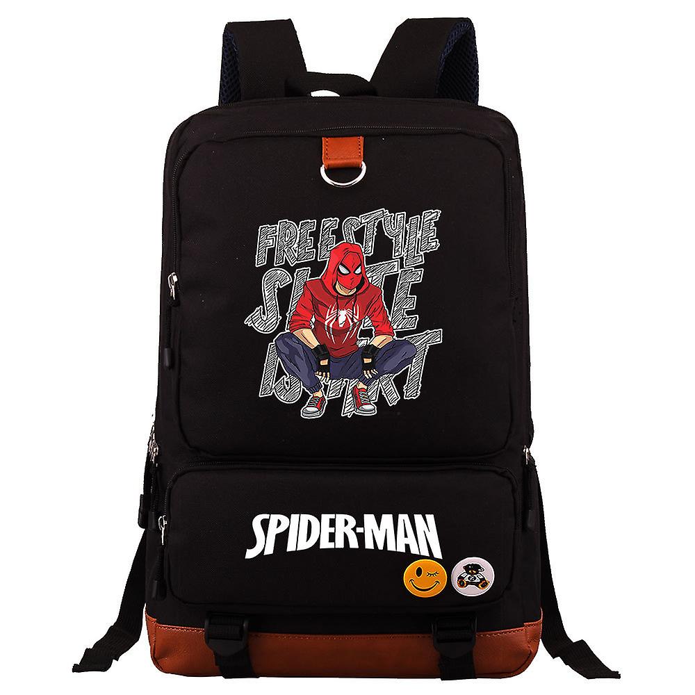 حقائب سبايدرمان المدرسية للأطفال - حقيبة ظهر بنين وبنات للمراهقين - حقائب سفر للطلاب للكمبيوتر المحمول للرجال والسيدات