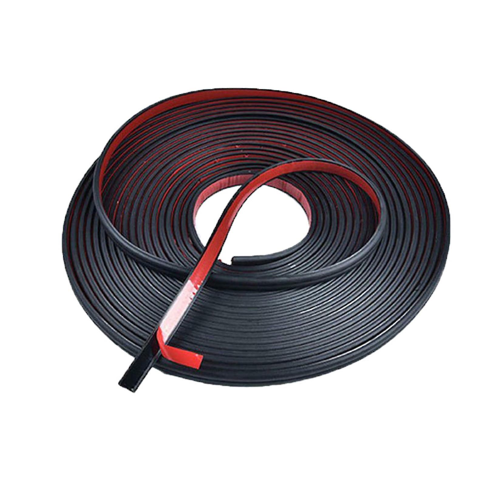 Seal Strip Double-sided Adhesive Tape Easy To Install Rubber Door Edge Protector For Car