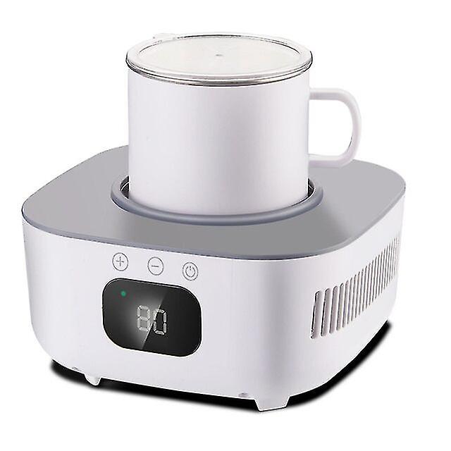 2 in 1 カップヒータークーラーカップビールボトル缶冷却マグカップ飲料クーラーコースター Samrt サーモスタットカップ 220v