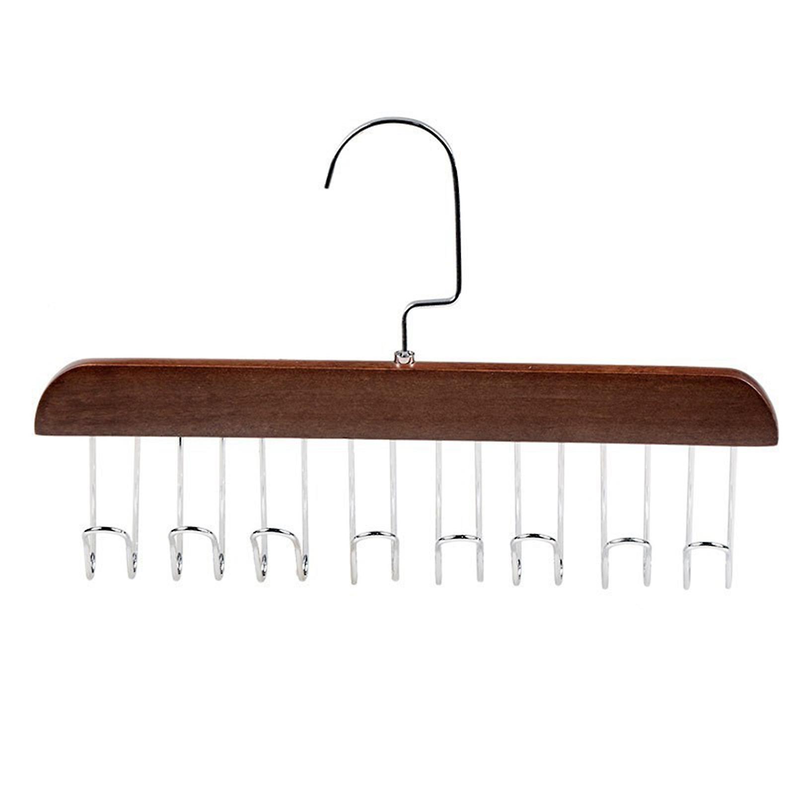 2pcs Household Multi Hook Coat Rack Strong Load-bearing Underwear Hanger For Home Shop Mall Use