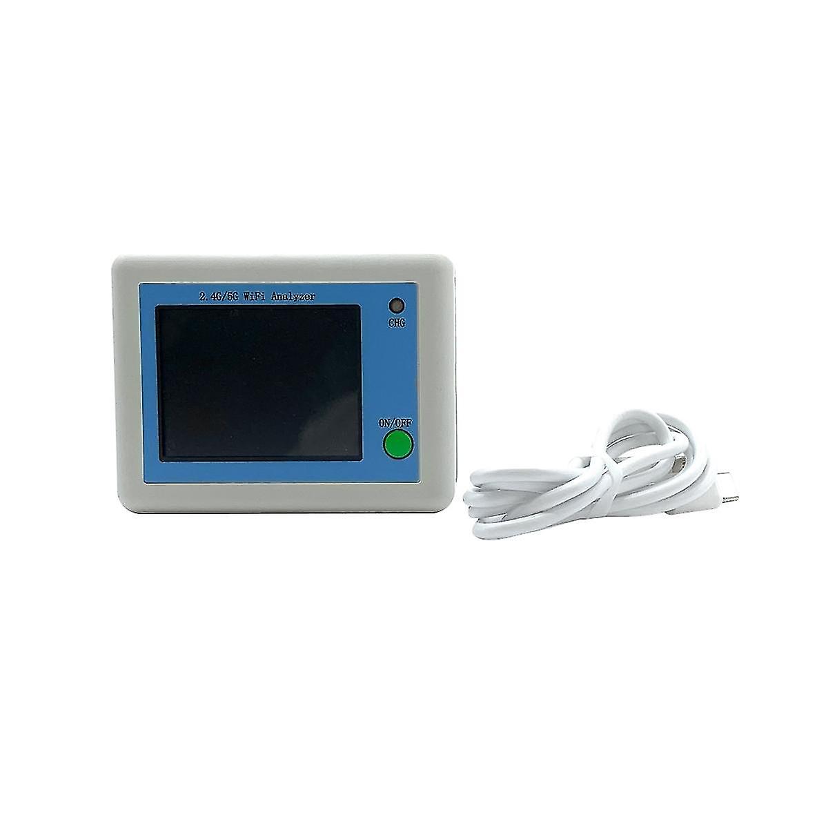 Wifi-Signal-Scanner 2,4 g / 5 g WLAN-Signalanalysator Router-Management-Assistent mit 2,4-Zoll-Display-Netzwerkkabeltester