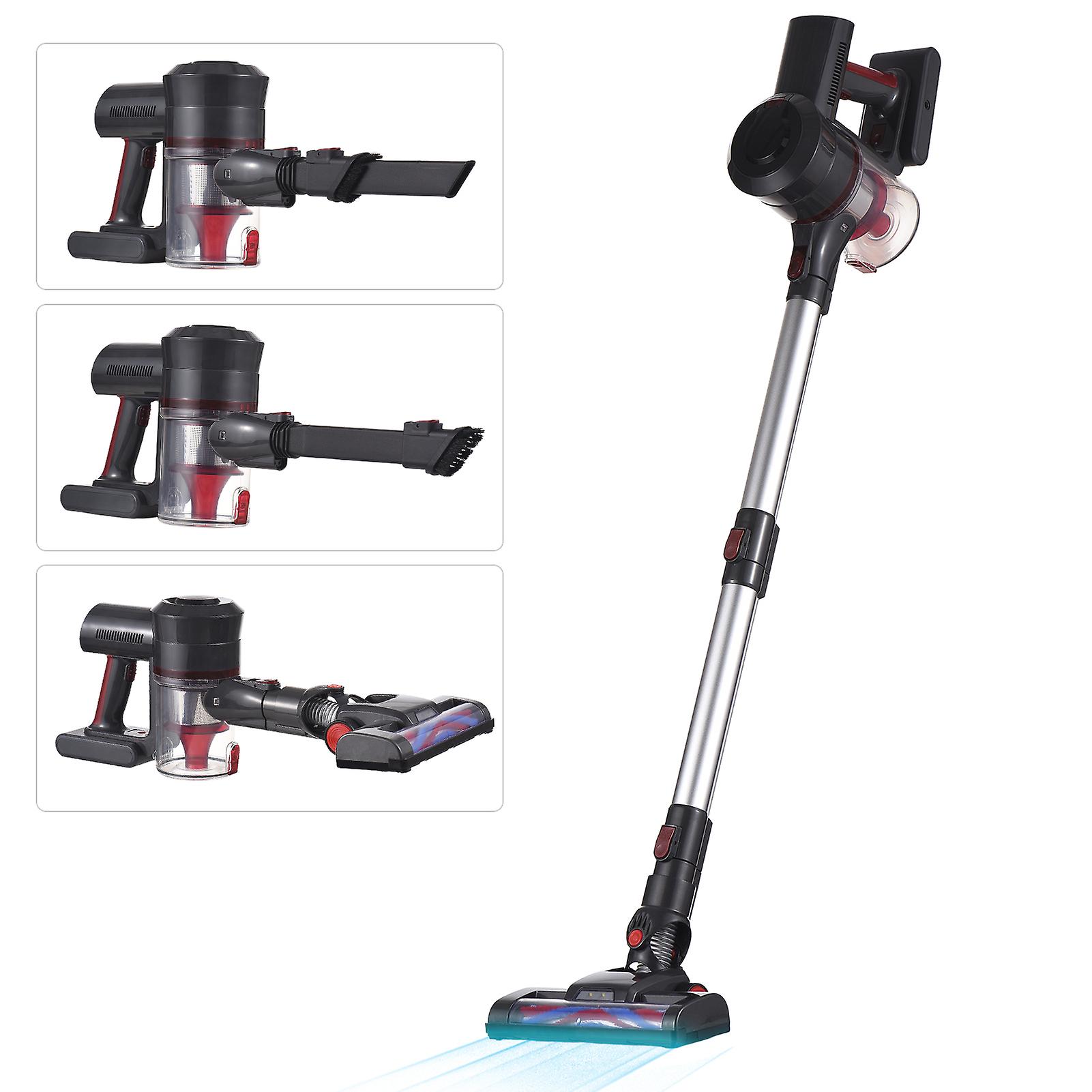 Cordless Vacuum Cleaner Rechargeable Stick Vacuum With Powerful