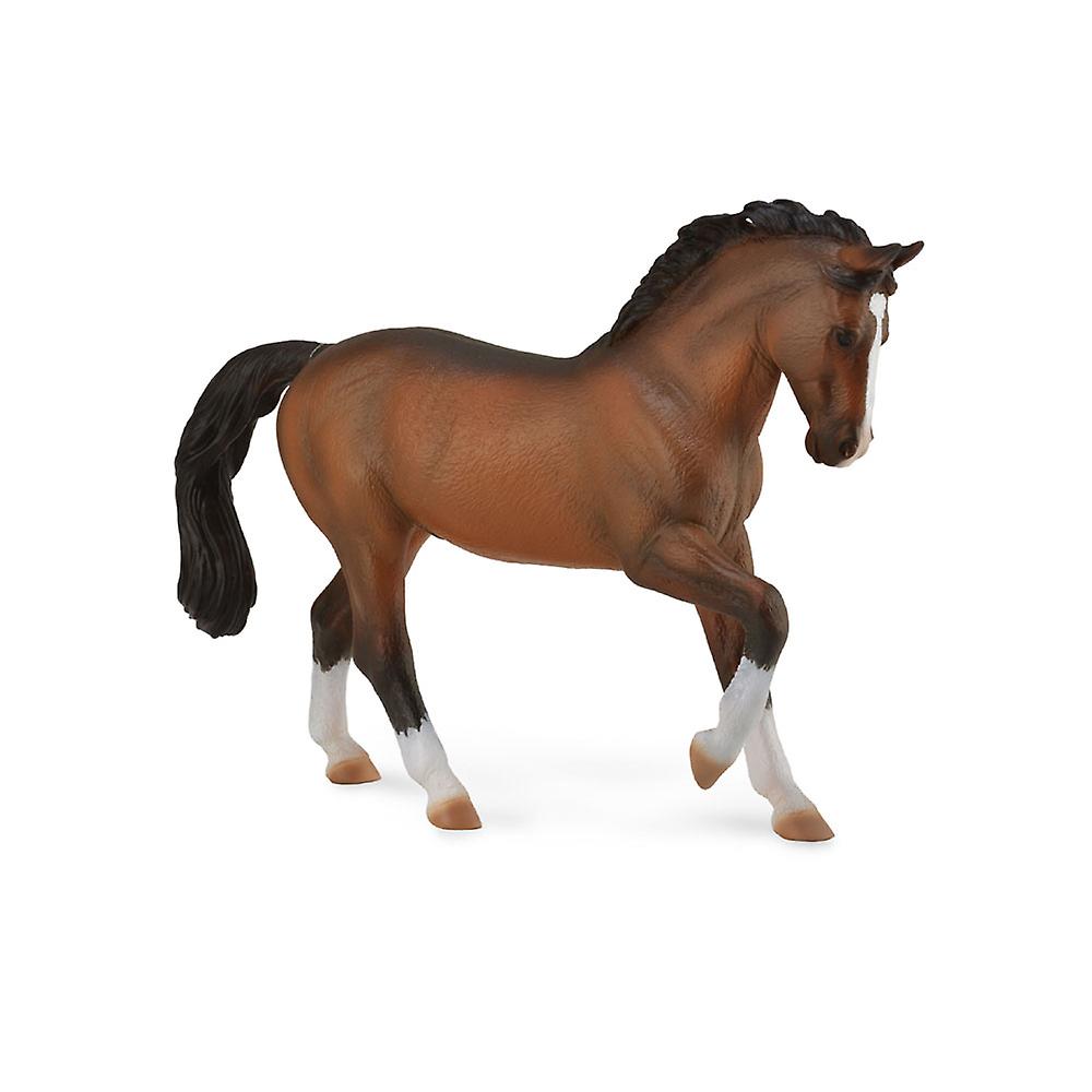 CollectA Realistic Animal Replica Warmblood Bay Stallion Figure Extra Large