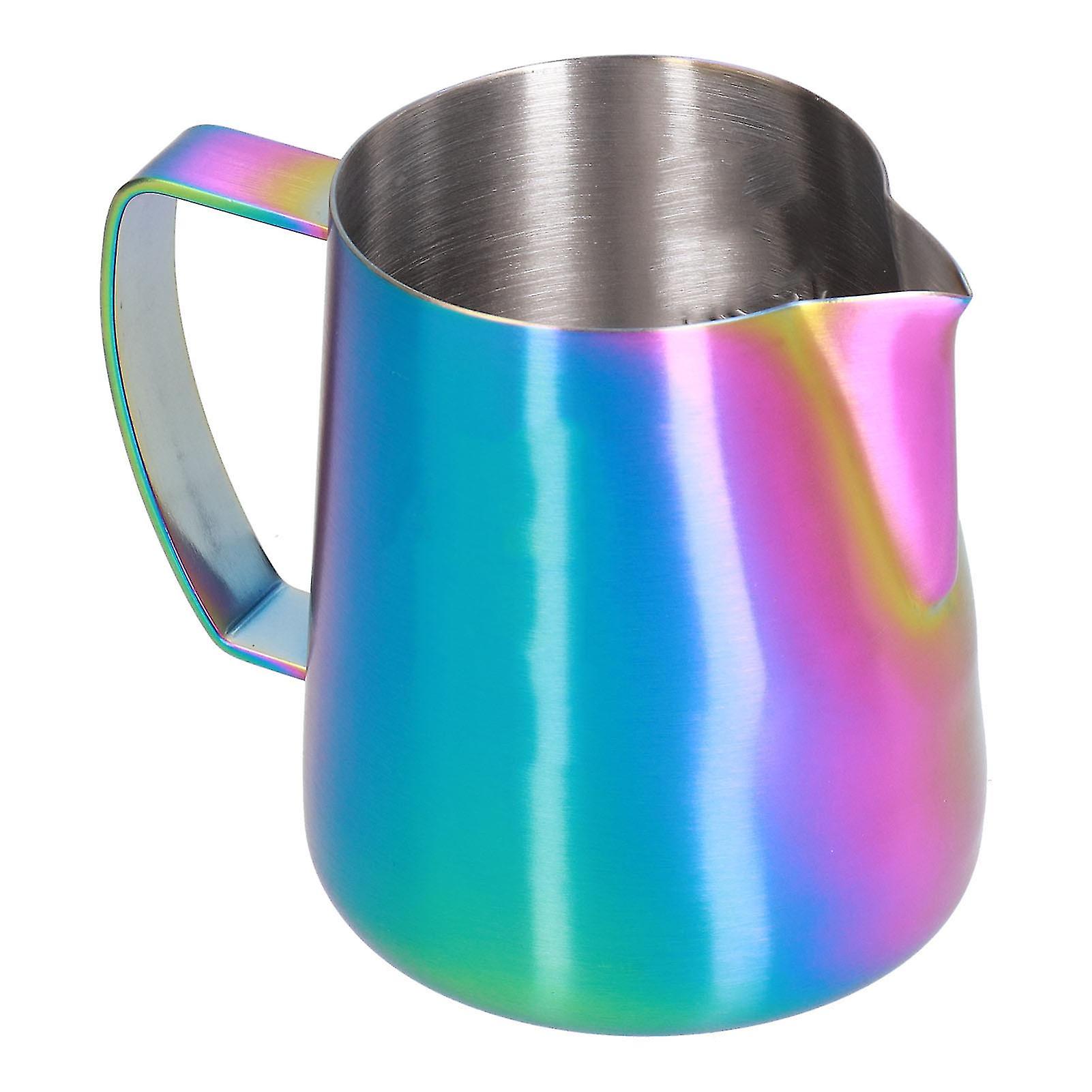400ml Colorful 304 Stainless Steel Milk Frothing Pitcher Jug
