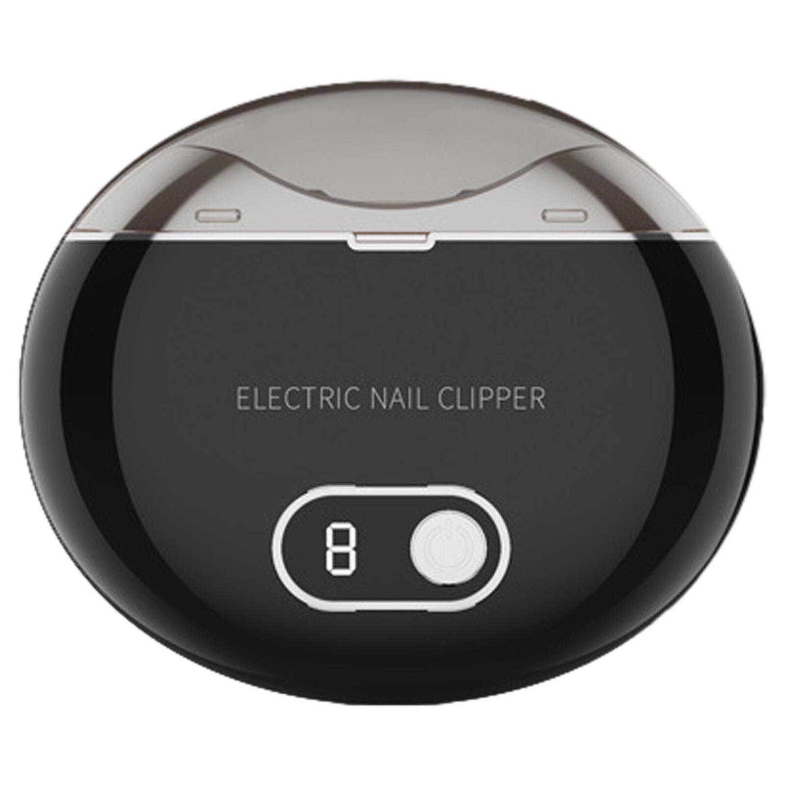 Rechargeable Electric Nail Clippers Automatic Nails Scissors Manicure Trimmer