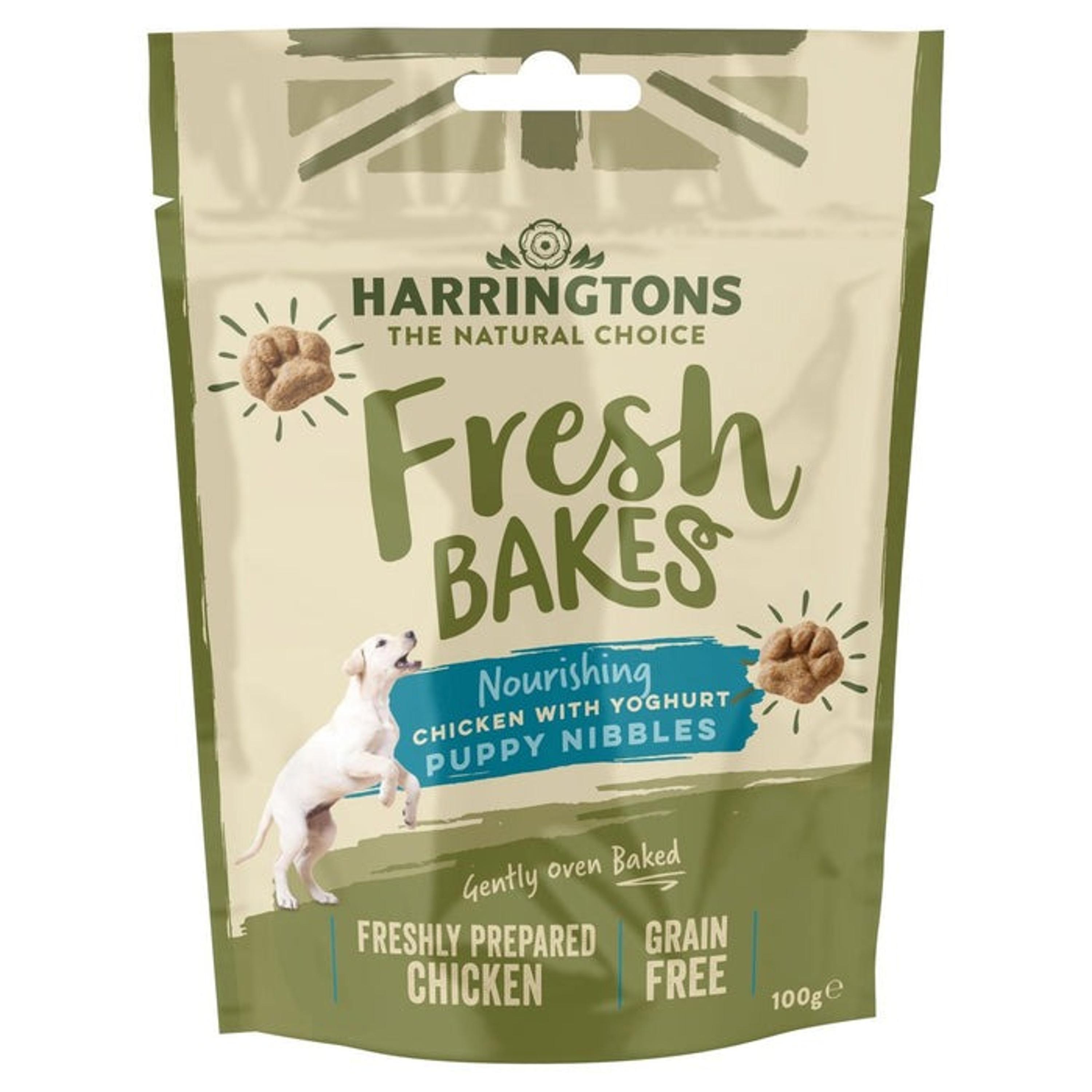 Harringtons Fresh Bakes Puppy Nibbles Dog Treats 9 x 100g