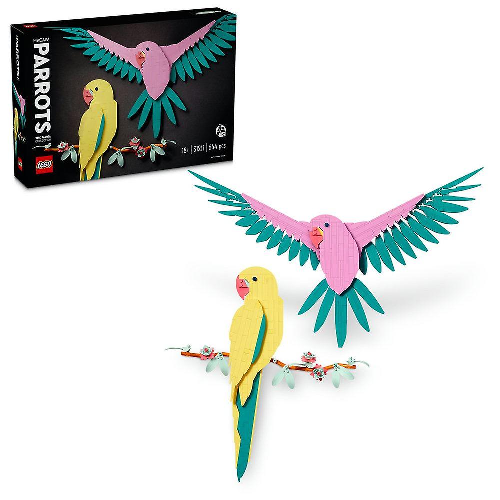 LEGO Art The Fauna Collection – Macaw Parrots 31211