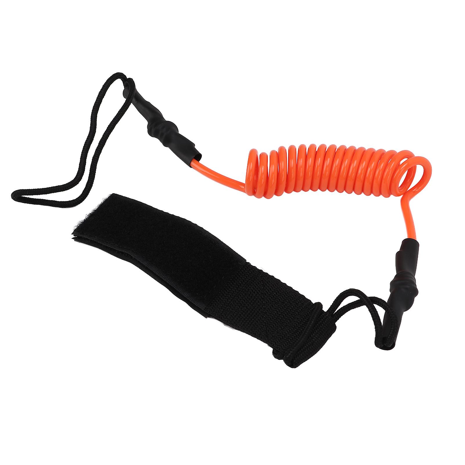 Kayak Oar Safety Rope Durable Strength Adjustable Kayak Towing Rope for Anti LostOrange
