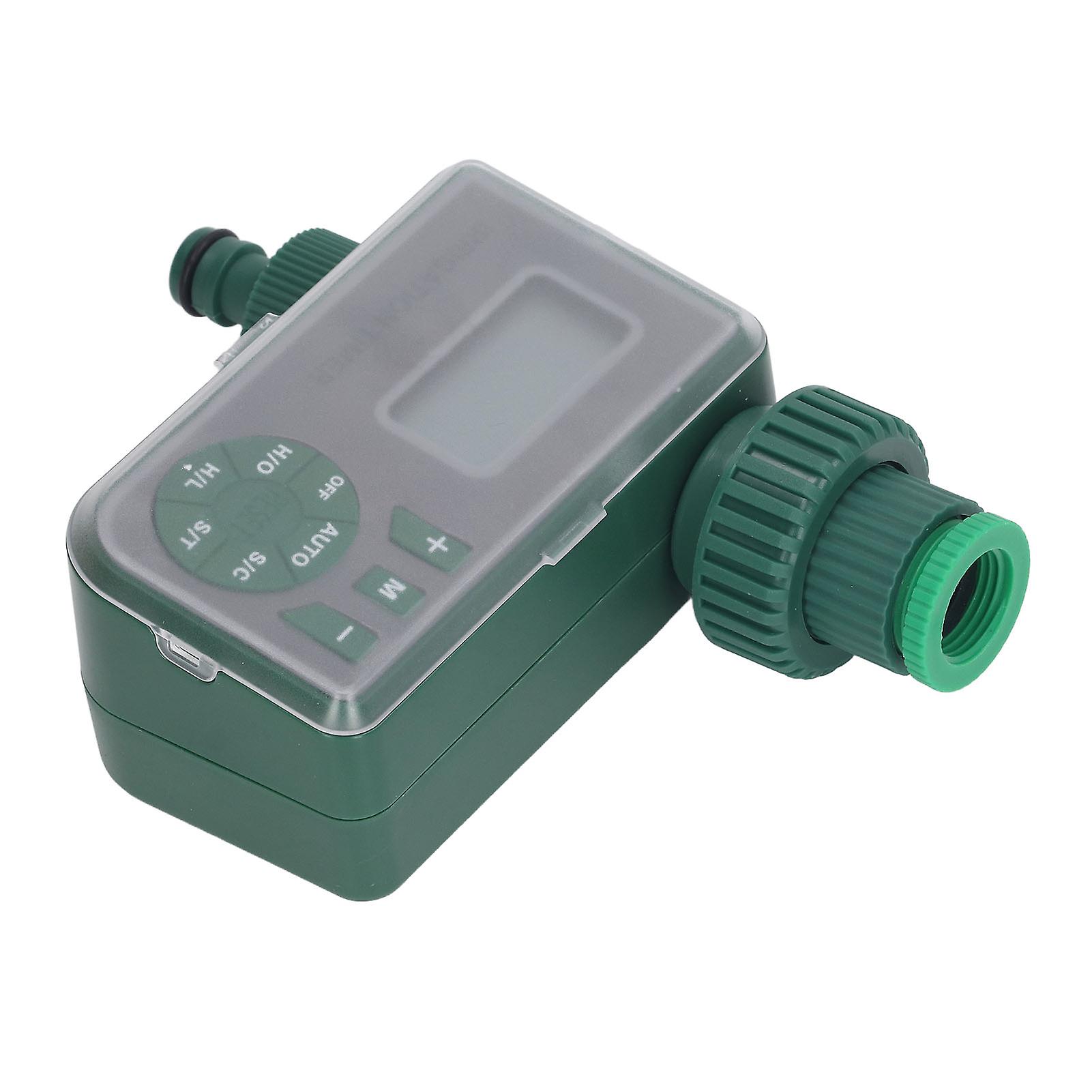 Smart Irrigation Timer LCD Screen Garden Hose Watering Time Controller Automatic Or Manual 