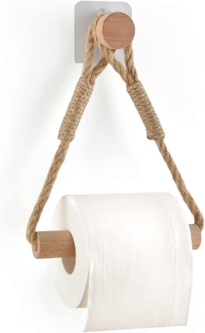 Rustic Jute Rope Vintage Bathroom Hooks