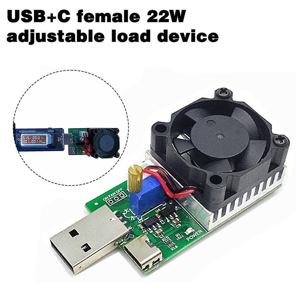 18W/22.5W 3.7V~13V 電子負荷電力放電テスター