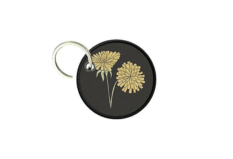 Key key door keys round prints double-sided dandelion flower