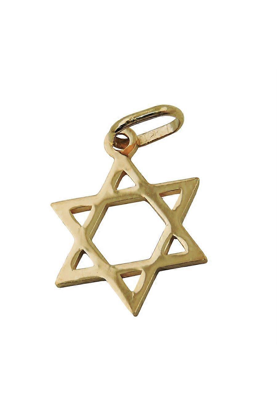 Pendant Star Of David 14k Gold - Gl431161