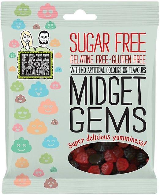 Free From Fellows Midget Gems 100g x10