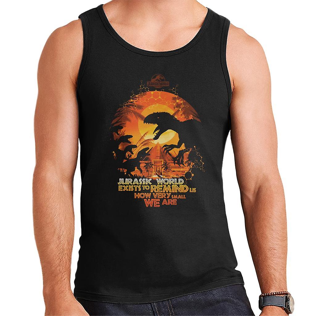 Jurassic Park Exists To Remind Us How Very Small We Are Men's Vest