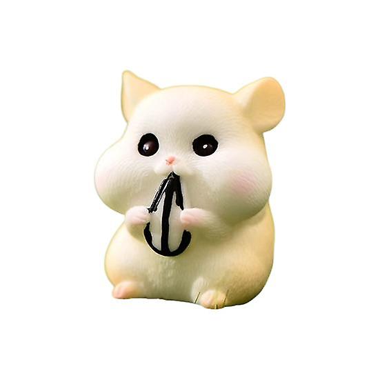 Practical Animal Figurine Colorfast Compact Sweet Expression