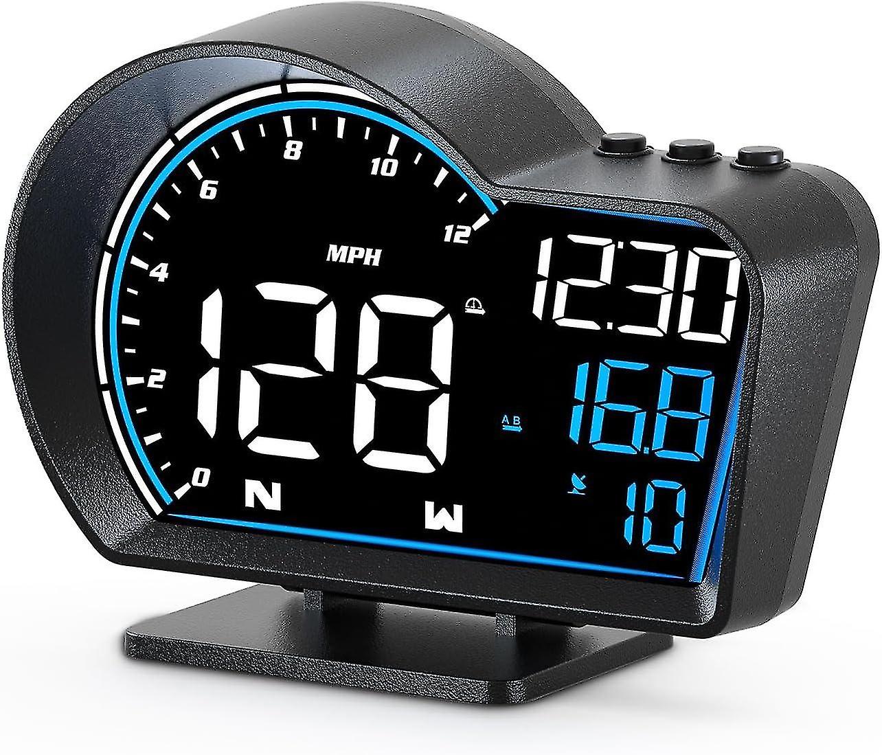 Heads Up Display per auto G16, tachimetro digitale per auto con allarme di velocità eccessiva, affaticamento di guida ala