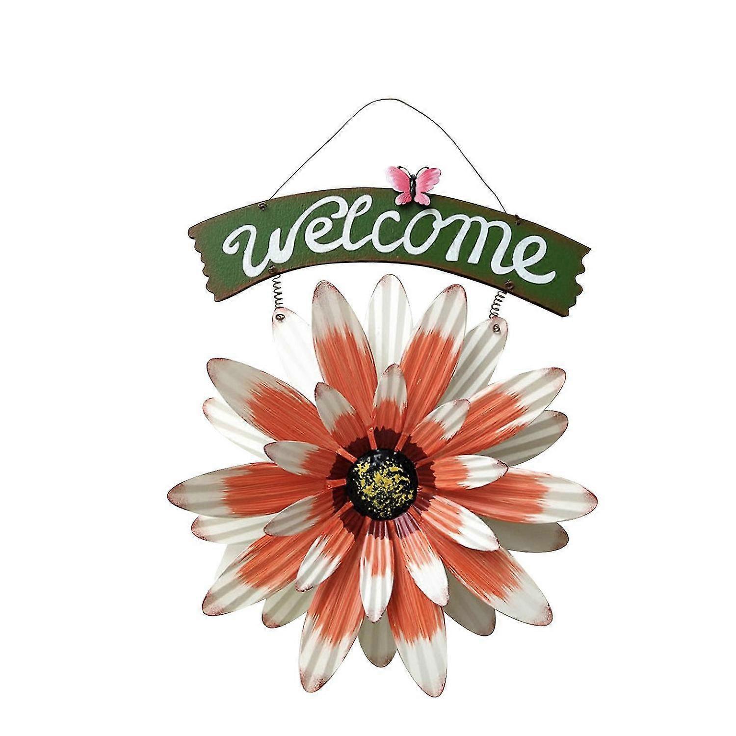 Ldyllicスタイルボードデコレーション鉄ひまわり組み合わせ壁装飾