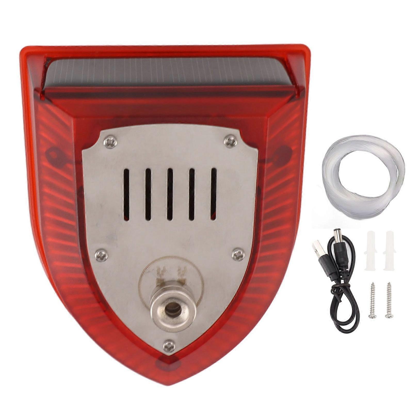 Animal Repellent USB Interface Charging Energy Saving Solar Powered Animal Repellent for Rabbit Fox Wild Pig NO.1458