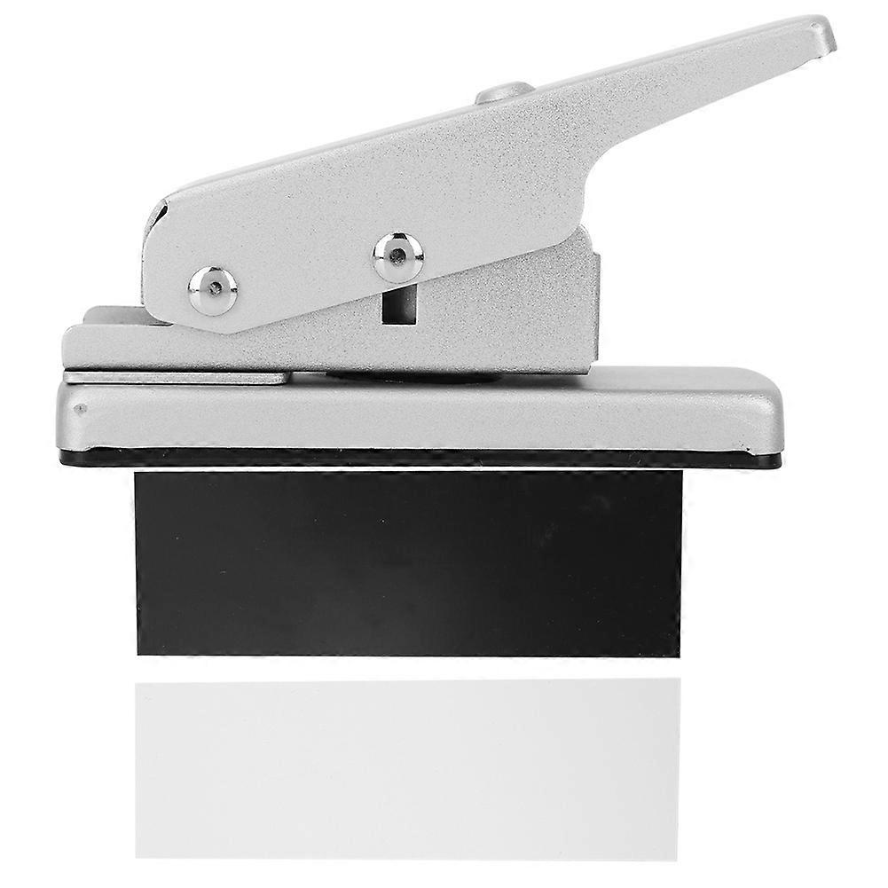 Diy Guitar Pick Punch Maker Cutter Tool With 2 Guitar Pick Strips (grey)